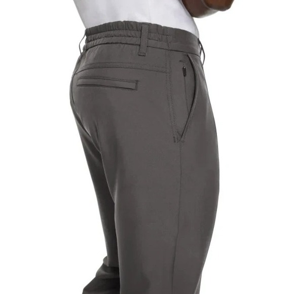 Marc New York Men's Commuter Pant Slim Fit 4 Way Stretch GRAY 30x32 - Picture 3 of 4